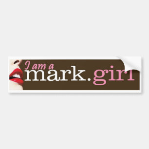 Mark.girl Autoaufkleber