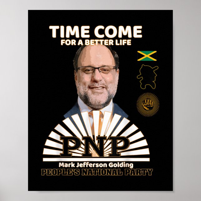 Mark Golding Jamaica's People's National P Poster (Vorne)
