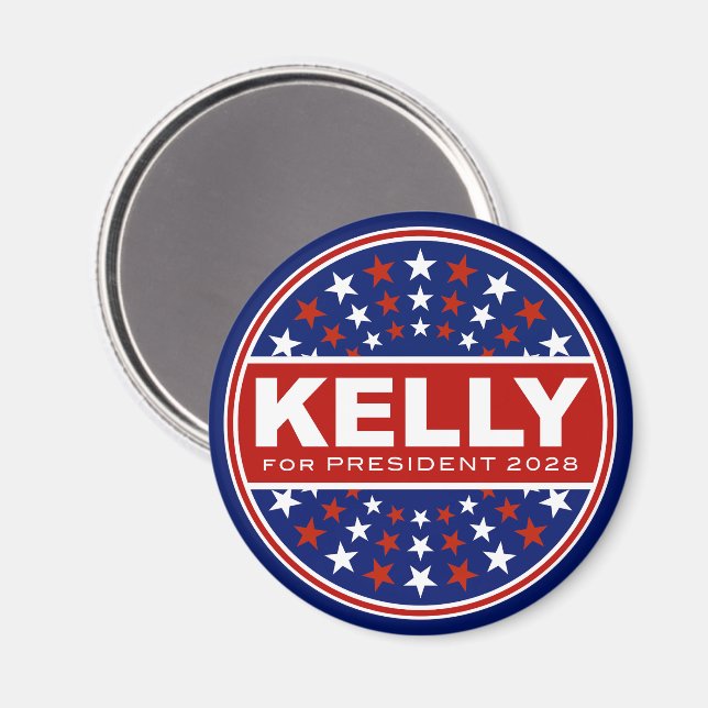 Mark Kelly für Präsident 2028 Magnet (Vorderseite/Rückseite)