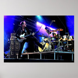 Mark King Level 42 im Konzert Poster