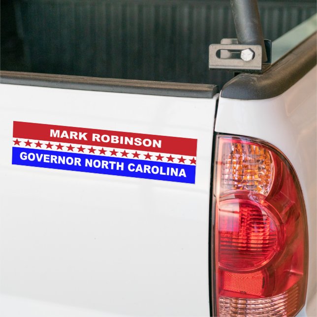 Mark Robinson Governor North Carolina 2024 Autoaufkleber (Auf Lkw)