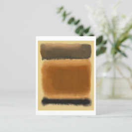 Mark Rothko art in digital style 8 Postkarte