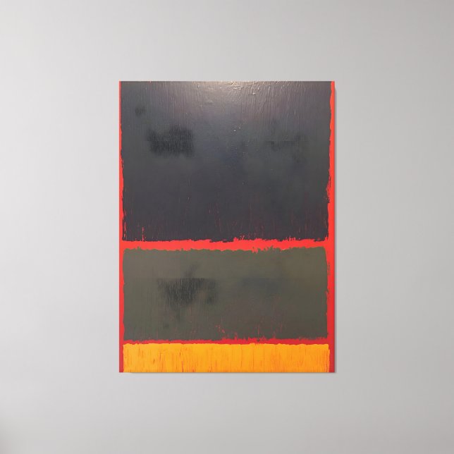 Mark Rothko art Leinwanddruck (Vorderseite)