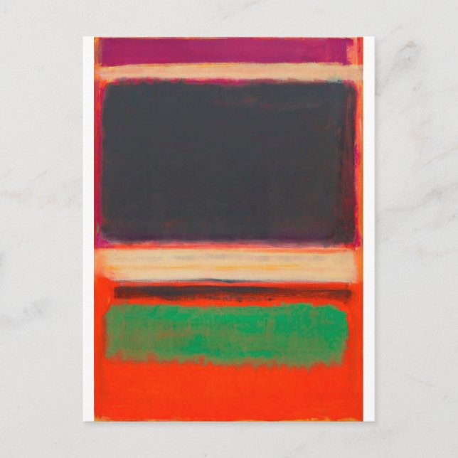 Mark rothko art postkarte (Vorderseite)