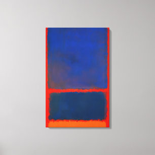 Mark Rothko - Blue, Orange, Red - 1961 Leinwanddruck