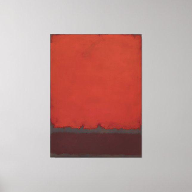 Mark-Rothko-Gemälde Leinwanddruck (Vorderseite)