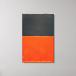 Mark Rothko - Green und Mandarine on Red - 1956 Leinwanddruck