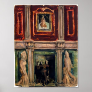 Mark Rothko - Innenraum - 1936 Poster