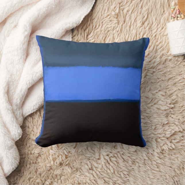 Mark Rothko Kunst im digitalen Stil 4 Kissen (Decke)