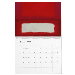 Mark Rothko Kunst im digitalen Stil Kalender