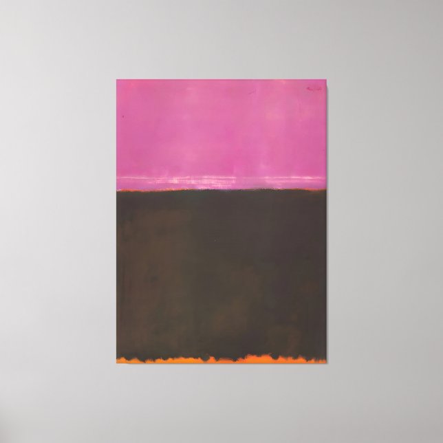 Mark Rothko Kunst Leinwanddruck (Vorderseite)