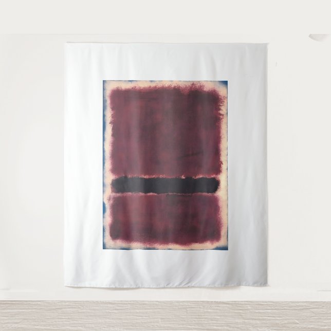 Mark Rothko Kunst Wandteppich (Vorderseite)