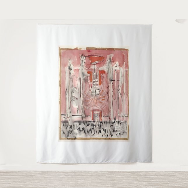 Mark Rothko Kunstmalerei Wandteppich (Vorderseite)