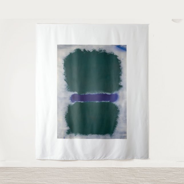 Mark Rothko Kunststil Wandteppich (Vorderseite)