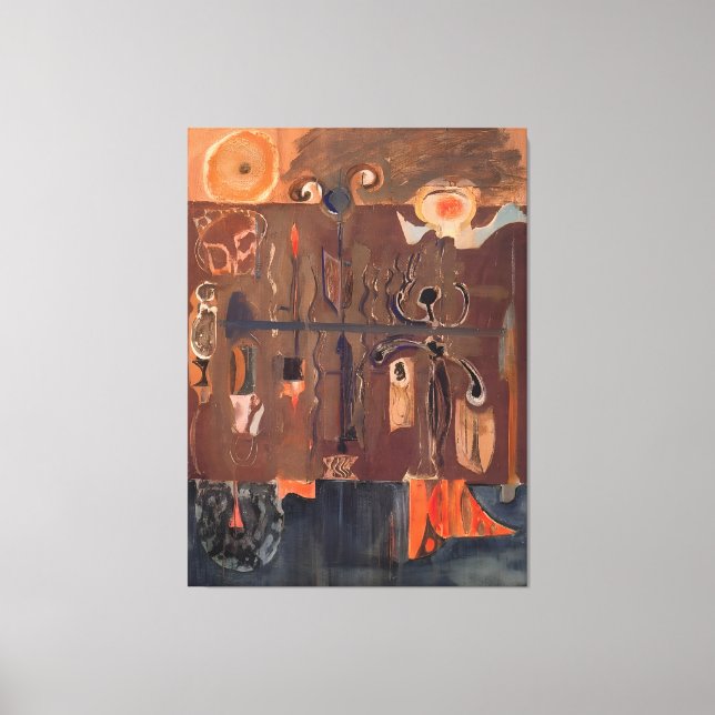 Mark Rothko Kunstwerk Leinwanddruck (Vorderseite)