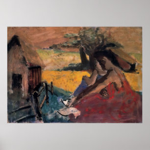Mark Rothko - Ländliche Szene - 1936 Poster