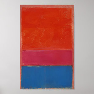 Mark Rothko - Nr. 1 (Königliches Rot und Blau) - 1 Poster