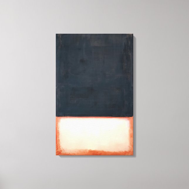 Mark Rothko - Nr. 7 Dunkle über Licht - 1954 Leinwanddruck (Vorderseite)