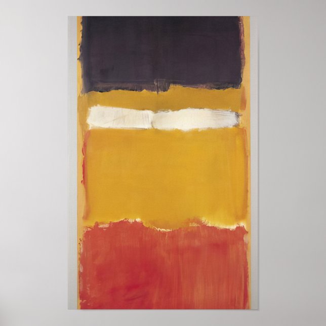 Mark Rothko - Nummer 24 (Ohne Titel) - 1951 Poster (Vorne)