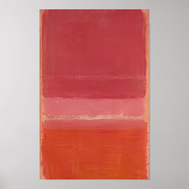 Mark Rothko - Ohne Titel (Rot) - 1956 Poster (Vorne)