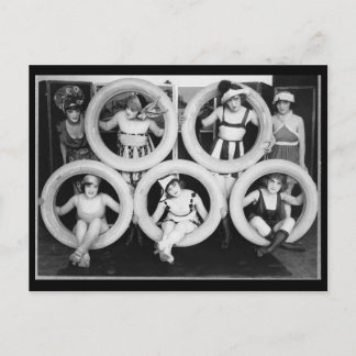 Mark Sennett Bathing Beauties Postcard Postkarte