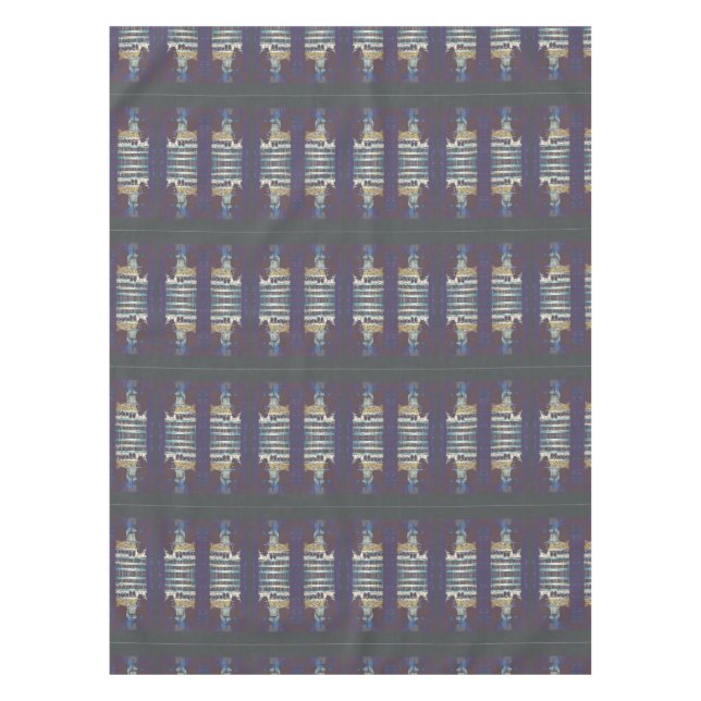 Mark-Silhouette Tischdecke (Vorderseite)