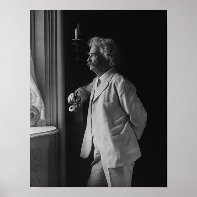 MARK TWAIN 1907 POSTER (Vorne)