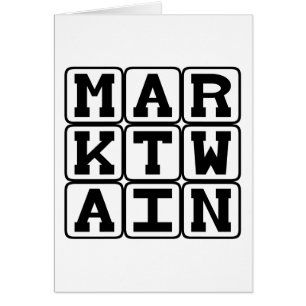 Mark Twain, Autor von Tom Sawyer und Huck Finn