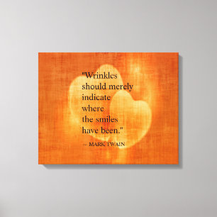 Mark Twain-Geburtstagsangebot Leinwanddruck