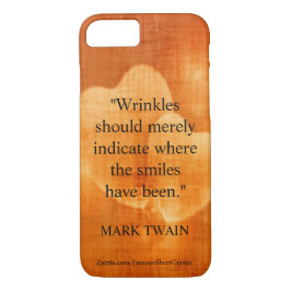 Mark Twain Geburtstagsangebot mit Herz Case-Mate iPhone Hülle