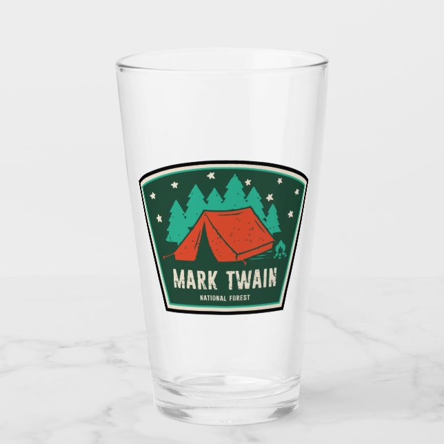 Mark Twain National Forest Camping Glas (Vorderseite)