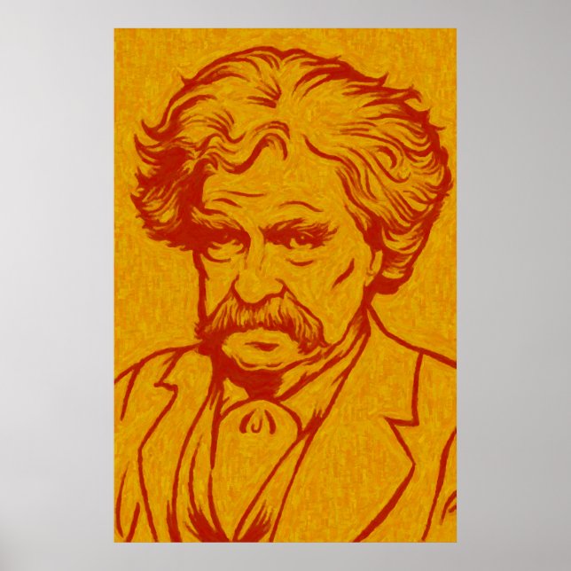 Mark Twain Poster (Vorne)