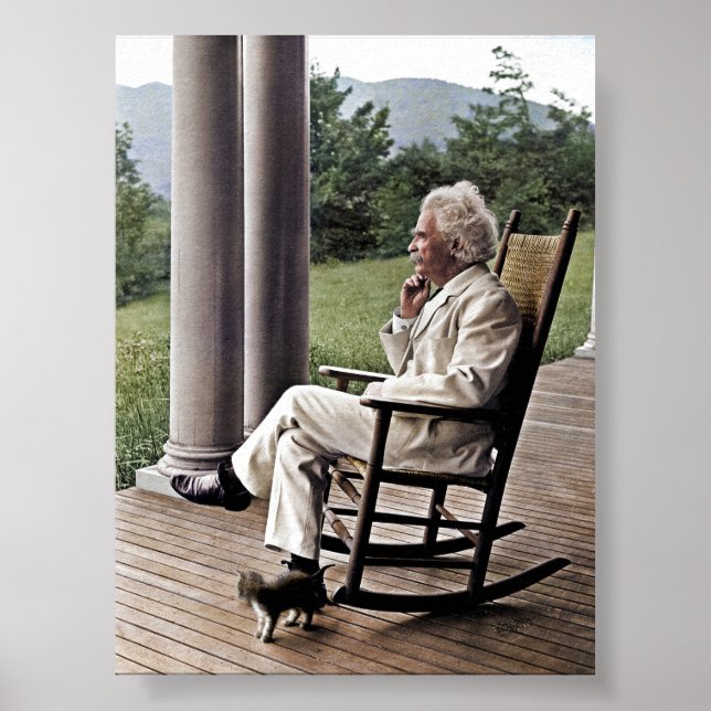 Mark Twain Poster (Vorne)