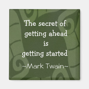 Mark Twain-Quotation - Inspiration Magnet