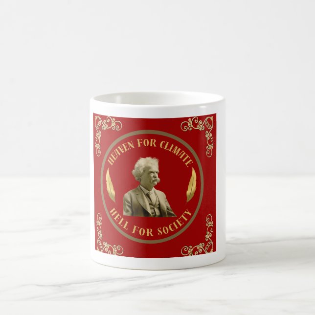 Mark Twain Quote Tasse (Mittel)