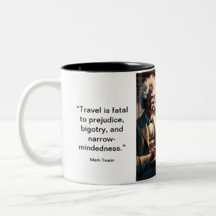 Mark Twain Tasse für Zitat