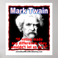 Mark Twain Voting Differenzial Quote