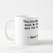 Mark- Twainkaffee-Tasse - Politiker-u.