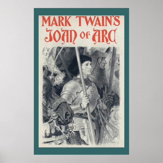 Mark Twains Joan of Arc Poster (Vorne)