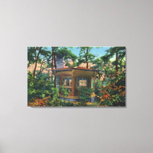 Mark Twains Studie am Steinbruch-Bauernhof, Leinwanddruck