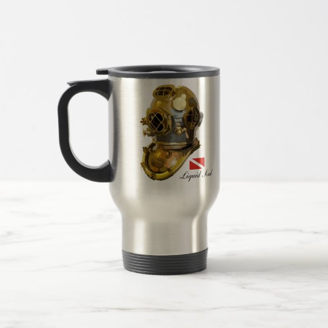 Mark V Helmet - Travel Mug Reisebecher (Links)