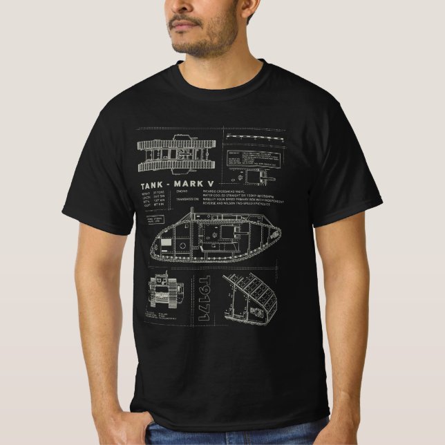 MARK V LANDSHIP - WW1 Tank  (Vorderseite)