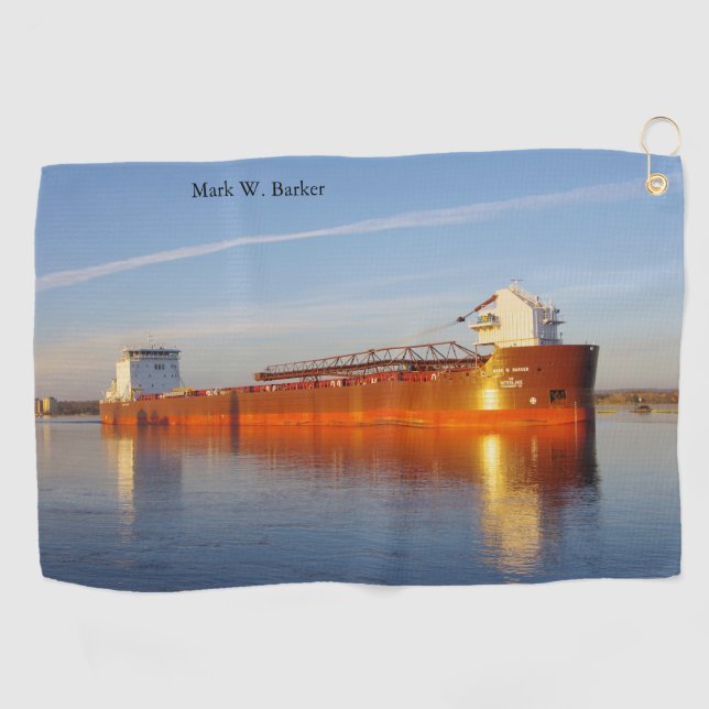 Mark W. Barker Küchentücher Golfhandtuch (Horizontal)