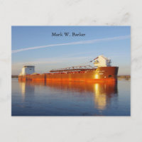 Mark W. Barker Post Card