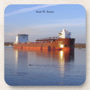 Mark W. Barker Set von 6 Untersetzer