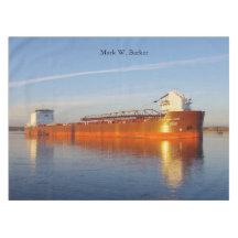 Mark W. Barker tablecloth
