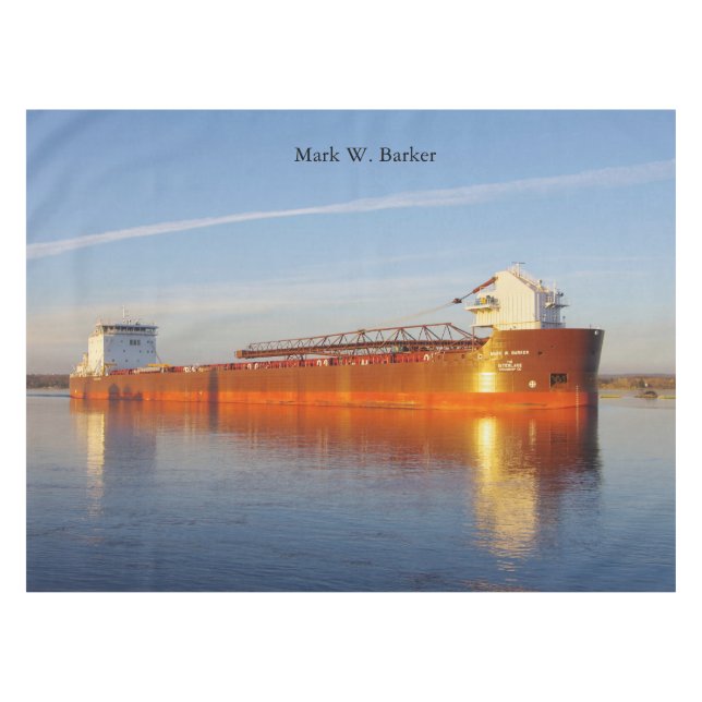 Mark W. Barker tablecloth Tischdecke (Vorderseite (Horizontal))