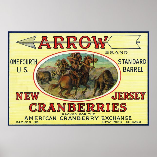 Marke Arrow Cranberry Poster (Vorne)