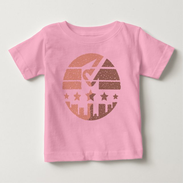 Marke Baby T-shirt (Vorderseite)
