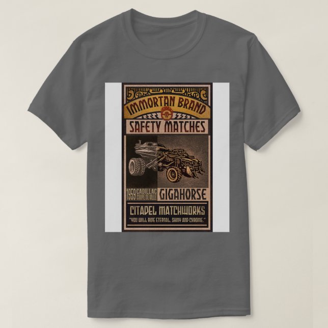 Marke Immortan T-Shirt (Design vorne)